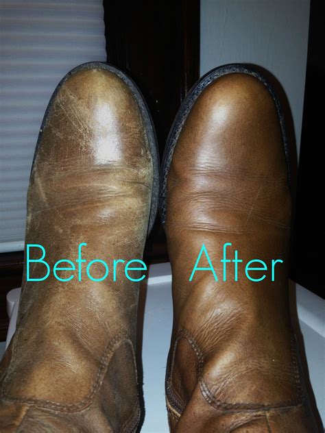 what to polish fake leather shoes with|shoe polish before and after.